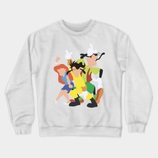 Goofy Max and Roxanne Crewneck Sweatshirt